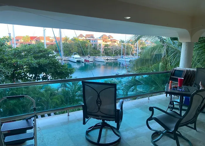 Sunset & Boat Watching Balcony Sol-qr-ltl-2025- 00508 * Puerto Aventuras